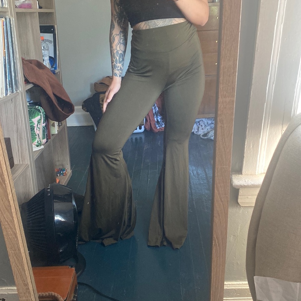 Olive Bell Bottoms